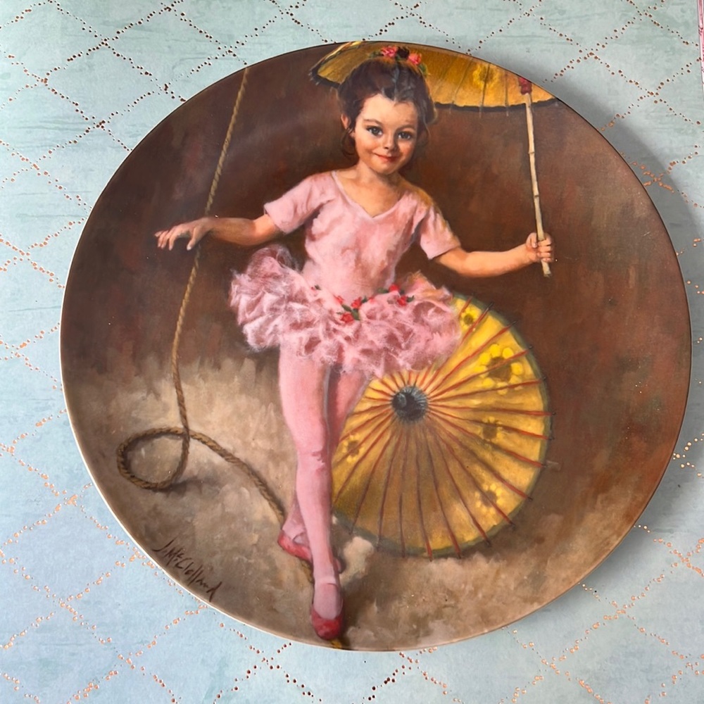 Knowles “Katie the Tightrope Walker” 2nd Plate By John McClelland